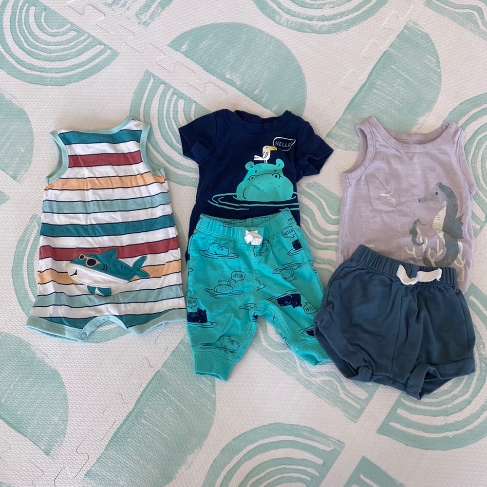 Newborn summer bundle (Carters and Little Co.)
